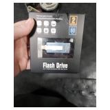 256GB USB Flash Drive for Phone and Pad, Photo Stick High Speed External USB Thumb Drives Photo Storage Memory Stick for Save More Photos and Videos (Blue, 256GB)