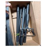 Upgraded Hula Hoe and Garden Hoe, Stirrup Hoe with Adjustable Handle for Weeding Digger loosening Soil Metal Garden Cultivator Hula Hoe with Rake Tiller Cultivator (30-73 Inch)