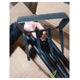 Upgraded Hula Hoe and Garden Hoe, Stirrup Hoe with Adjustable Handle for Weeding Digger loosening Soil Metal Garden Cultivator Hula Hoe with Rake Tiller Cultivator (30-73 Inch)