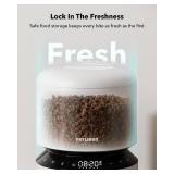 PETLIBRO Automatic Cat Feeder, Automatic Pet Food Dispenser with Freshness Preservation, Timed Dog Feeders for Dry Food, Up to 50 Portions 6 Meals Per Day, Granary White