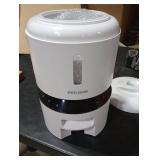 PETLIBRO Automatic Cat Feeder, Automatic Pet Food Dispenser with Freshness Preservation, Timed Dog Feeders for Dry Food, Up to 50 Portions 6 Meals Per Day, Granary White