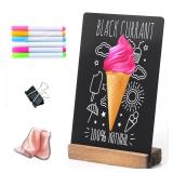 YEEON Chalkboard Sign - 8.7x12 in Decorative Family Message Board with Base