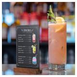 YEEON Chalkboard Sign - 8.7x12 in Decorative Family Message Board with Base