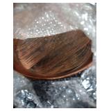 OUISJYER Small Metal Bird Bath for Outdoors, 10 Dia Bowl with Stake Birdbaths Garden Yard Lawn Decor 0.4 Gallon