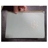 Taja Meeting Notebook for Work Organization - Work notebook with action items, Meeting Minutes Planner Notebook, Perfect Office Supplies for Men & Women - Green