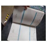 Taja Meeting Notebook for Work Organization - Work notebook with action items, Meeting Minutes Planner Notebook, Perfect Office Supplies for Men & Women - Green