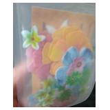 Weraru 58Pcs Edible Butterfly and Flowers Cake Topper Cupcake Toppers Wedding Themed Party Birthday Cake Decoration Mixed Size & Colour