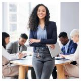 Will Well ID Badge Holders with Clip and Keyring - Horizontal Clear Plastic 2.52 x 3.58 Sleeves Fit Up to 3 Cards - Retractable 24 UHMWPE Fiber Pull Cords for Easy Access - 2-Pack, Black Reels