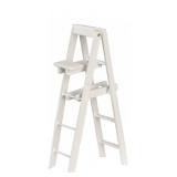 Melody Jane Dollhouse White Step Ladders Large Miniature Decorators Accessory
