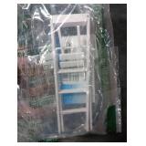 Melody Jane Dollhouse White Step Ladders Large Miniature Decorators Accessory