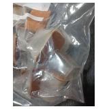 Chair Leg Floor Protectors Rectangle for Hardwood Floors Silicone Caps Covers Felt Furniture Pads Clear Chair Sliders, Protect The Floor from Scratches(Fit Perimeter 3-3/4