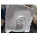 GIMWA Collapsible Wash Basin for Baby Bottles - 2.4 Gallons Portable Wash Bin for RV Camping Sink, Space-Saving Dish Tub (Gray)