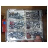 Arrow Heavy Duty Riveter Kit, Professional Pop Rivet Gun with Assorted 120 Rivets