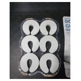Jool Baby Door Pinch Guards (6 Pack) Slam Preventer Babyproof Doors to Avoid Pinched Fingers & Door Slamming, Keep Pets from Getting Locked in