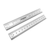 Benchmark Tools 466521 Rigid English/Metric 150 mm / 6 Inch Machinist Rule with MM.5 MM, 1/32 and 1/64 Markings Tempered Stainless Steel Brushed Finish Conforms to EEC-1 Accuracy Standards (1)