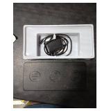 Wireless Charging Pad, ZealSound Ultra-Slim Triple Charger Station for Multiple 3 Devices & New Airpods Ultra Slim PU Leather Wireless Charging Mat W/AC Adapter for Smartphone Phone (Black)