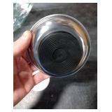 DOACT Magnetic Pin Dish Stainless Steel Strong Magnet Sewing Bowl 4.3 Round 1.2 Height for Needle Storage and Craft Organization