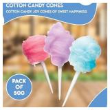 Plain Cotton Candy Cones