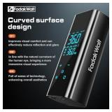 FADAKWALT Tire Inflator Portable Air Compressor, 150 PSI Cordless Air Pump with Digital Pressure Gauge, LED Light, Auto Shut-Off, for Car, Motorcycle, Bike, Ball Not for Truck Tires