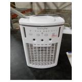 ANGFA Portable Air Conditioners,Evaporative Air Cooler with 1000ML Water Tank,3 Spray Ports,3 Speeds & 3 Mist Level,7 Color Night Light,8H Timer, Personal Ac Units for Bedroom Office Camping