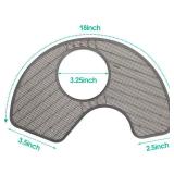 WPW10463906 Dishwasher Screen Filter for Whirlpool for Kenmore for KitchenAid for Amana for May-tag Dishwashers Replace WPW10195360 2312301 PS11755148 AP6021820 W10195360