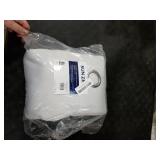 Sun Zero Nordic 2-pack Theater Grade Extreme 100% Blackout Grommet Curtain Panel Pair, 104 x 96(2* 52 x 96), Pearl Off-white Blackout Curtain