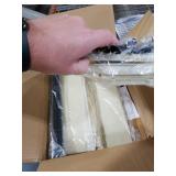 Yecaye Under Bed Storage with Wheels, 2 Pack Under Bed Storage Containers with Clear Lids, Rolling Underbed Organizer Drawer Bins for Clothes, Shoes, Toys, Blankets (Beige, 32 x 17 x 6.7 in)