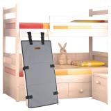 TOHONFOO Bunk Bed Ladder Cover - Kiddies Bunk Bed Ladder Lock - Bunk Bed Ladder Pads to Prevent Kids from Climbing Ladders - Grey
