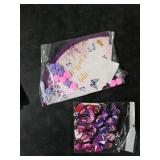 RoundFunny 12 Sets Butterfly Birthday Hats with Pom Poms and 3D Butterfly Stickers Party Decorations Paper Cone Hats for Adults Birthday Baby Shower Party Supplies