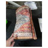 Collive Boho Kitchen Mat 2PCS, Cushioned Anti Fatigue Kitchen Mats for Floor Waterproof Kitchens Rugs Set of 2, Non Slip Comfort Standing Mat for Office, Sink, Laundry, 17x30+17x59