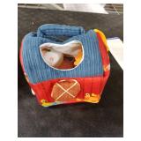 Alsatic Baby Toys for 1 Year Old, Surprise Barn Stuffed Farm Animals, Crinkle, Rattle, Mirror, Montessori Toys for One Year Old Boy Girl Birthday Gift, Christmas Baby Stocking Stuffers for 1-3 Toddler