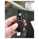 Presentation Clicker Wireless Presenter Remote for PowerPoint, Powerpoint Clicker with Volume Control PowerPoint Slide Advancer for Mac, Computer, Laptop-E600