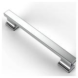 Asidrama 10 Pack 5 Inch(128mm) Polished Chrome Kitchen Cabinet Handles, Cabinet Pulls Kitchen Cabinet Hardware for Cupboard Drawer Pulls