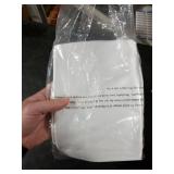 HOMBYS Satin Pillow Case for Contoured Support - Zippered Pillow Cover for Neck - Silky, Smooth and Breathable, 24x14x5, Pure White