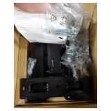 monTEK Full Motion TV Wall Mount for 23-65 Inch Flat & Curved TVs and Monitors, Swivel & Tilt Articulating Bracket, Max VESA 400x400mm, Holds up to 77 lbs, Perfect Center Design