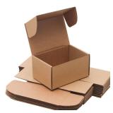 10 Pack Small Shipping Boxes 6x4x3
