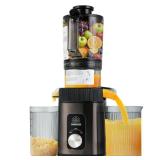 Cold Press Juicer - Juicer Machines with 4.3 Wide Feed Chute, 34oz Slow Masticating Juicer for Fruits and Vegetables, 99% High Juice Yield, Reverse Function, Dishwasher Safe