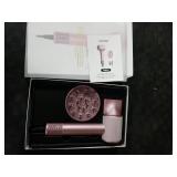 Hair Dryer, High-Speed Ionic Low Noise Blow Dryer with Brushless Motor for Fast Drying, Thermo-Control Quiet Compact Hair Blow Dryer with Magnetic Diffuser for Curly Hair for Home Travel Salon