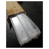 LikeU 6 PCS Clear Acrylic Floating Shelves Book Shelf Display Ledge,5 MM Thick Wall Mounted Storage Shelf for Nursery Decor,Invisible Kids Bookshelf and Small Toy Storage,15 Inch