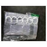 BCNEW Misty Forest Shower Curtain Halloween Black White Tree Heavy Foggy Abstract Gothic Dark Nature Landscape Gray Art Autumn Farmhouse Plants Bathroom Decor Set 70x70 in with Hook