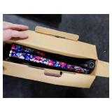 LIXIANG Adjustable Walking Stick for Men and Women, Folding Cane, Soft Sponge Offset Handle, Light Weight, Suitable for Arthritis Patients, Elderly and Disabled Ladies Canes for Walking