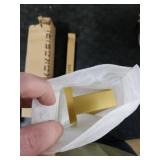 KOKOSIRI 12 Inch Hand Towel Holder Bath Towel Bar Kitchen Dish Cloths Hanger Stainless Steel Wall Mount, Brushed Gold, B4003BG-L12