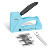 SHALL Light Duty Staple Gun for Wood - Upholstery Staple Gun with 1600pcs JT21 Staples 1/4, 5/16, 3/8 inch and Staple Remover - Fabric Stapler Gun for Crafts, DIY, Decoration