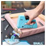 SHALL Light Duty Staple Gun for Wood - Upholstery Staple Gun with 1600pcs JT21 Staples 1/4, 5/16, 3/8 inch and Staple Remover - Fabric Stapler Gun for Crafts, DIY, Decoration