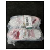 Disney Lilo and Stitch Sneakers - Women Stitch Shoes Lace Up Lightweight Breathable - White Pink (Size 1 Big Kid)