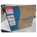 SimPure Y7P-BW UV Countertop Reverse Osmosis Water Filter, NSF/ANSI 58 Certified, 5 Stage RO Water Filtration System, Water Purifier for Home, 4: 1 Pure to Drain, BPA Free (No Installation Required)