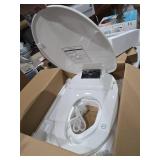 Electric Bidet Toilet Seat Elongated, Heated Toilet Seat, Instant Warm Water, XCQQ-S90L