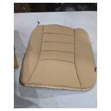 Car Seat Cushion Pad for Home Use Car Driver Seat Office Chair Memory Foam Seat Cushion(Khaki)