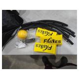 Outdoor Beach Ball Game Includes 3 Balls, Net and Carrying Bag -Roundnet Game Set for Adults, Kids, and Family - Perfect for Beach, Yard, Lawn, Backyard, and Park