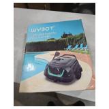 WYBOT A1 Cordless Robotic Pool Cleaner, Automatic Pool Vacuum for Above Ground with 120 Mins, Double Filters, LED Indicator, Charge in 2.5 Hours, 4 Cleaning Modes, Ideal for Above Pools (Black Green)